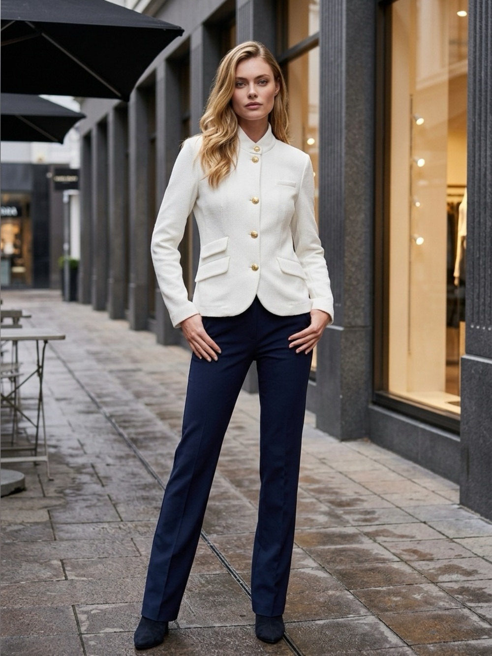 Rag & Bone Slade Textured Knit Blazer